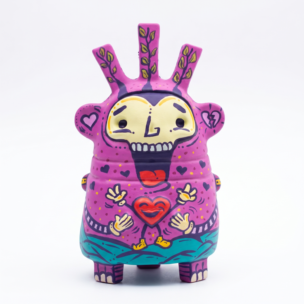 art toy Curandero NUKA colombia por Sandra Layon