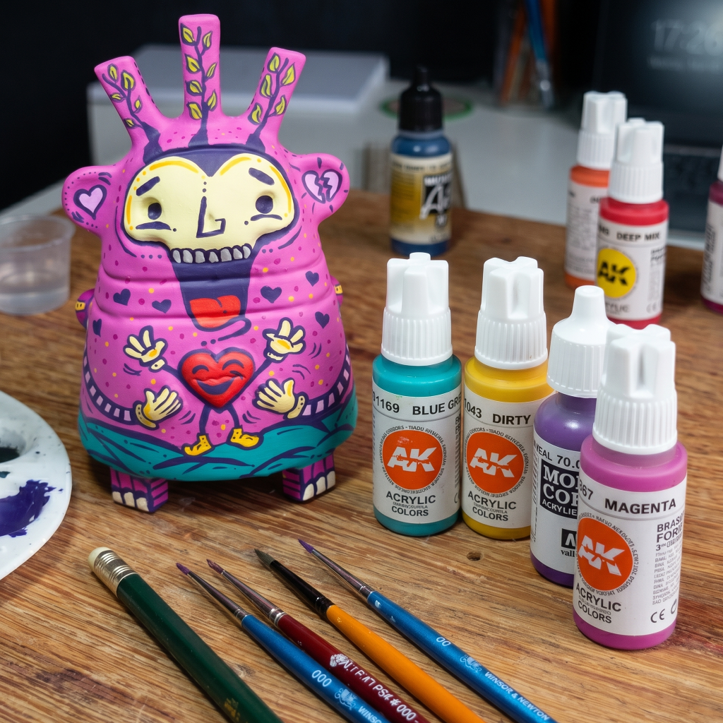 art toy por Sandra Layon Nuka Colombia