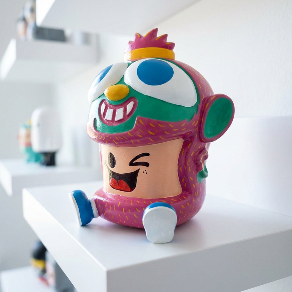 nM_estante1 art toy por Sandra Layon Niño Monito