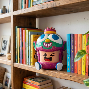 art toy por Sandra Layon Niño Monito