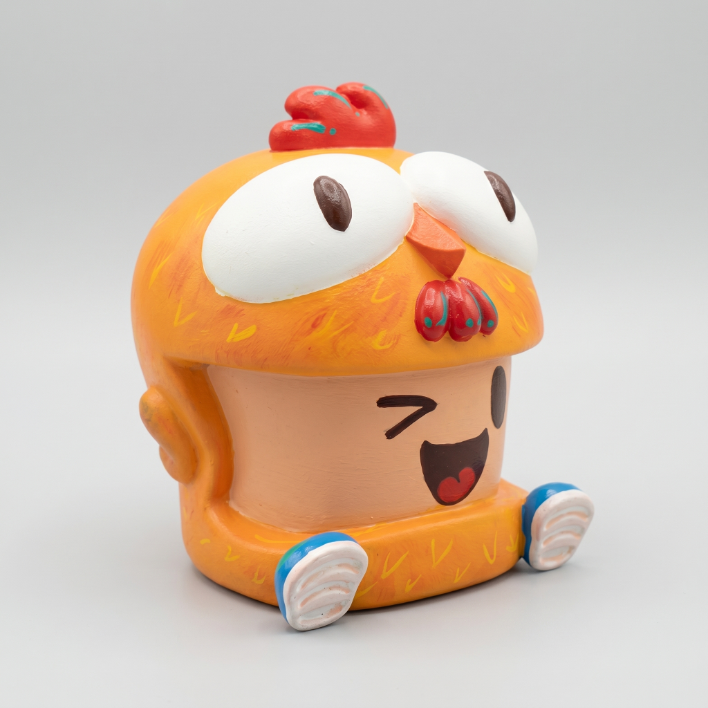 artToy Niño Pollito por Sandra Layon