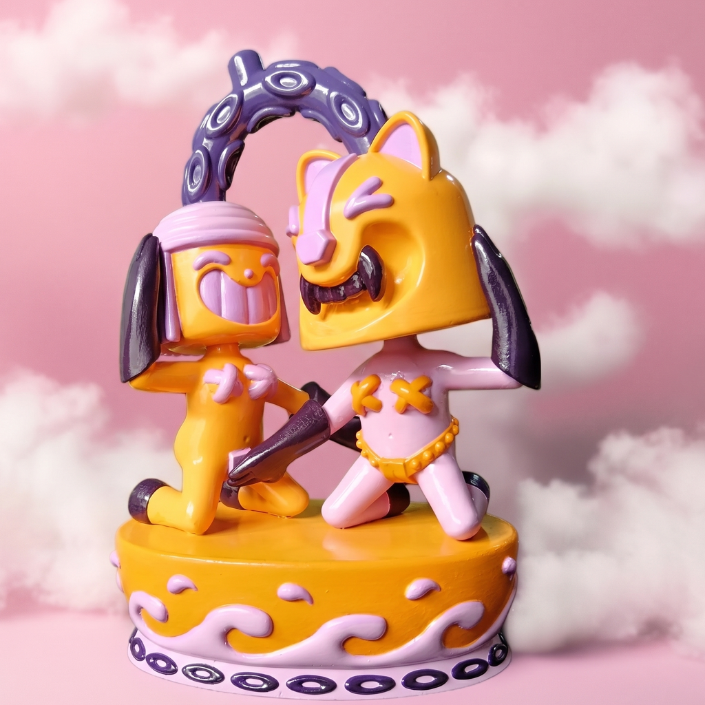 art Toy Safi Moche por Sandra Layon