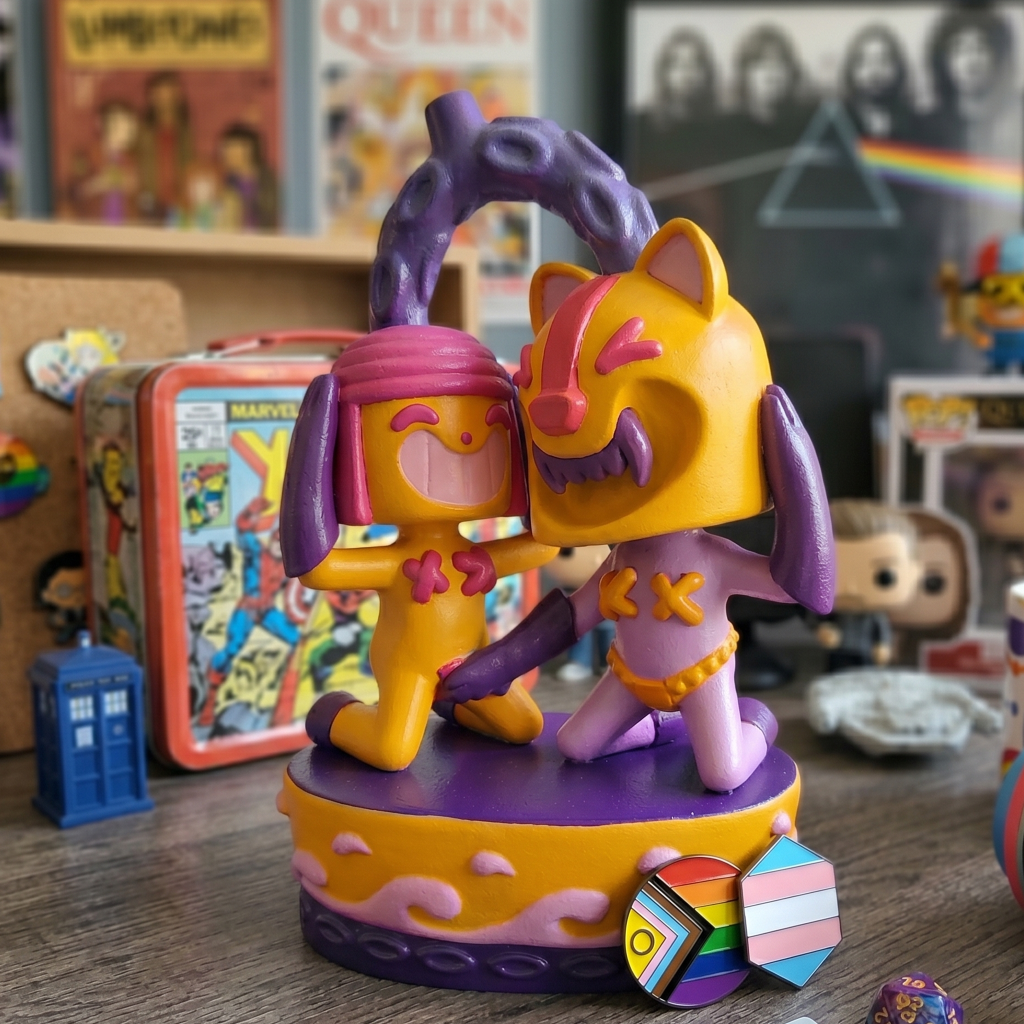 safiMoche_sala6 art toy por Sandra Layon Safi Moche